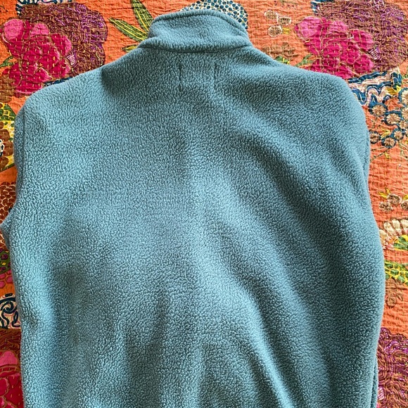 UO Fleece Zip-up Jacket (size M, blue) - Picture 3 of 4